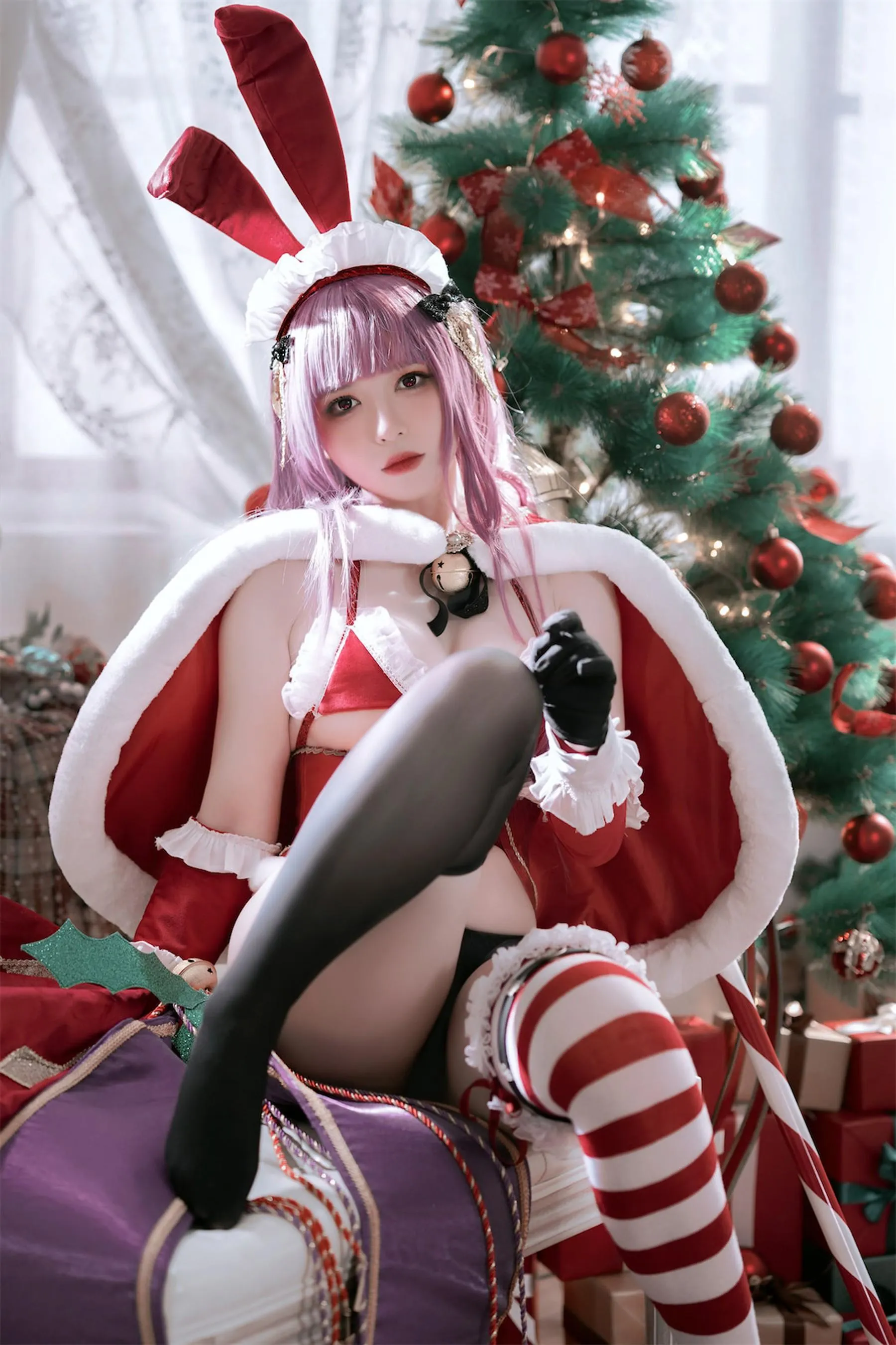 半半子 – NO.63 Christmas Bunny Aike [41P]插图6